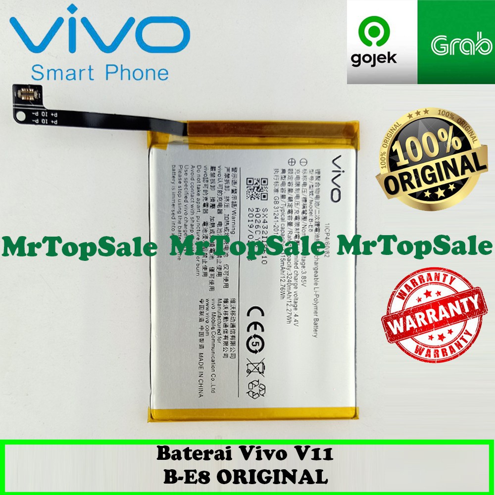 Jual Baterai Handphone Vivo V11 / B-E8 / BE8 / B E8 ORIGINAL Batre ...