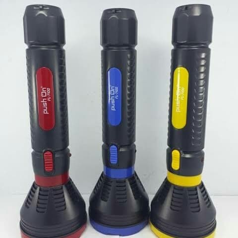 Jual FL-7100 Senter Charge Panjang 27 cm PUSH ON/Senter LED 1x10 watt ...