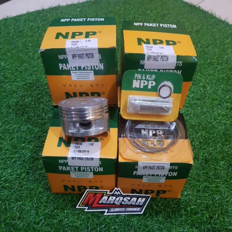 Jual Piston Tiger NPP set ring Piston Kit NPP TIGER STD 25 50 75 100