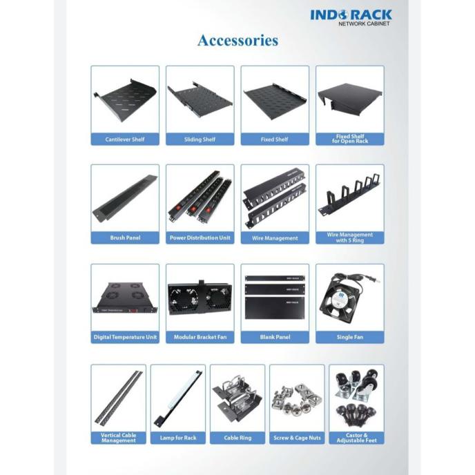 Jual Unik Cable Ring Untuk Rack Server / Perapian Pada Kabel Rack ...