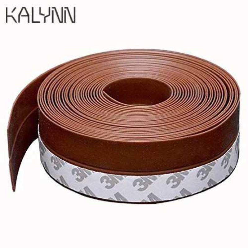 Jual PRG KALYNN Lakban Rubber Flex Door Seal Strip Bottom Seal 5M