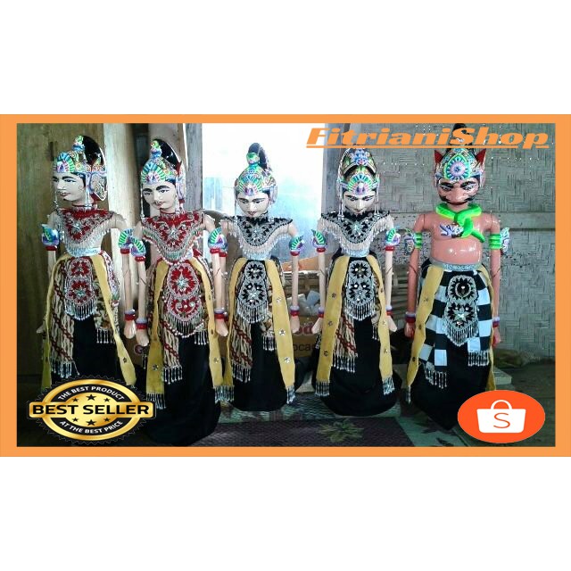 Jual Wayang Golek Tokoh Pandawa 5 Kualitas Bagus Satuan Shopee