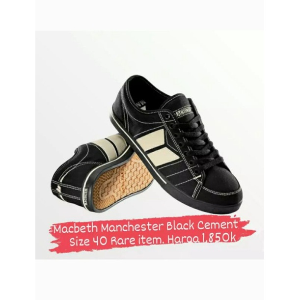 Macbeth manchester store black cement