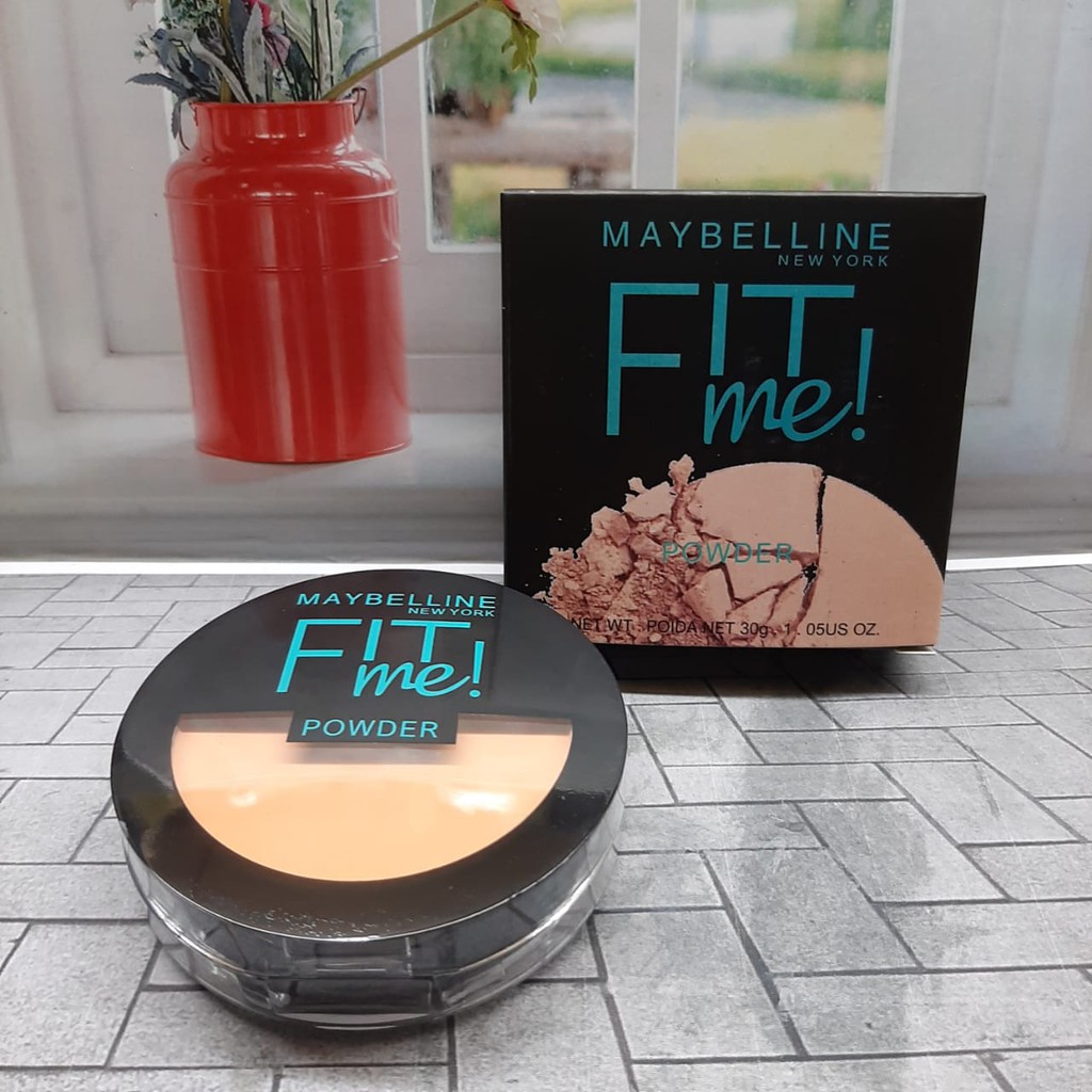 Review Bedak Asas Maybelline Fit Me untuk Cuaca Panas Tropika