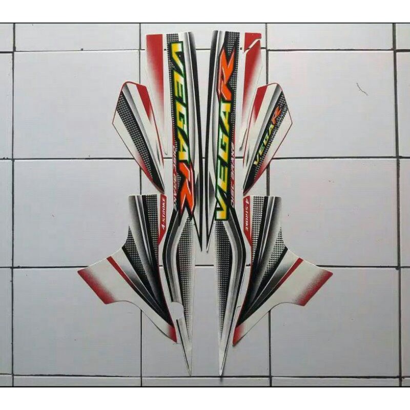 Jual striping lis bodi sticker motor yamaha vega r lama tahun 2004-2005 ...