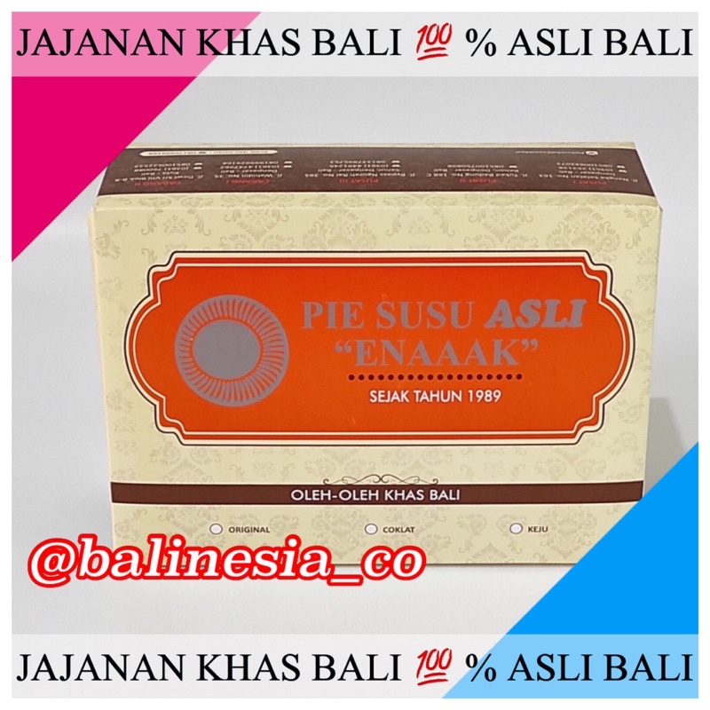 Jual Pie Susu Asli Enak Isi 20 Pcs Box Rasa Original Jajanan