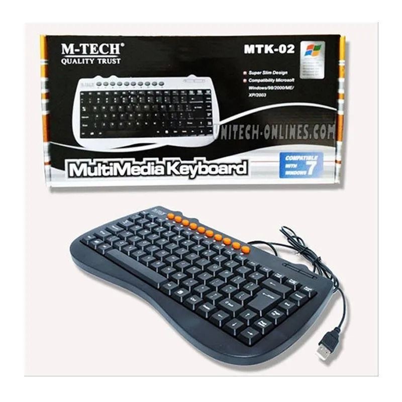 Jual Keyboard Multimedia M-Tech USB | Shopee Indonesia