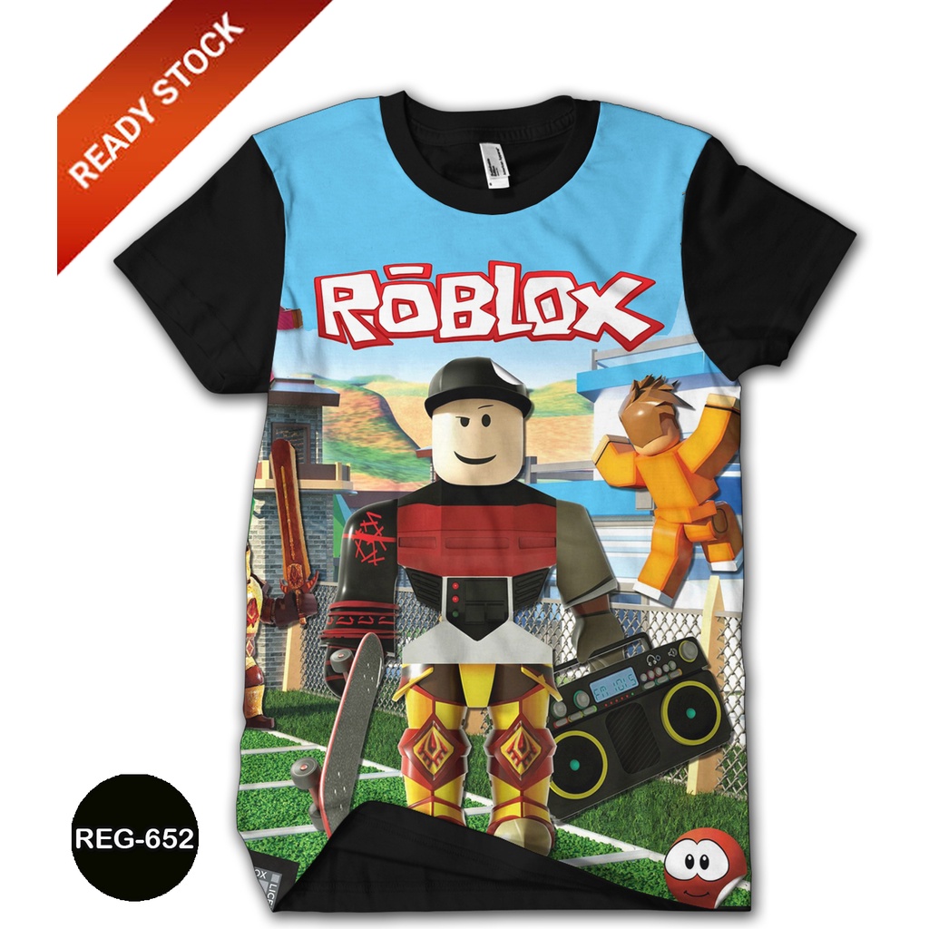 Jual Baju Roblox 3D Baju Roblox Game Animasi Anak REG-652 | Shopee ...