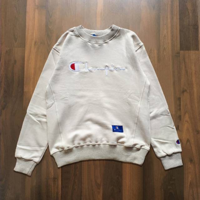 Champion clearance sweater cream