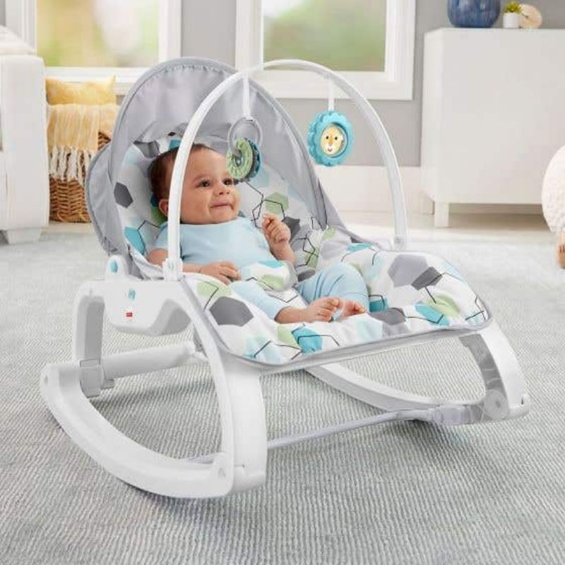 Jual Fisher Price Deluxe infant to toddler rocker | Shopee Indonesia
