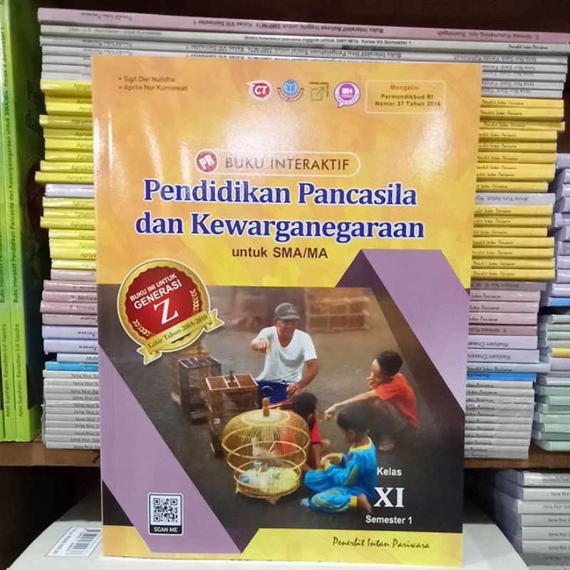 Jual Buku Pr Lks Pendidikan Pancasila Ppkn Kelas Xi Semester K Revisi Intan Pariwara