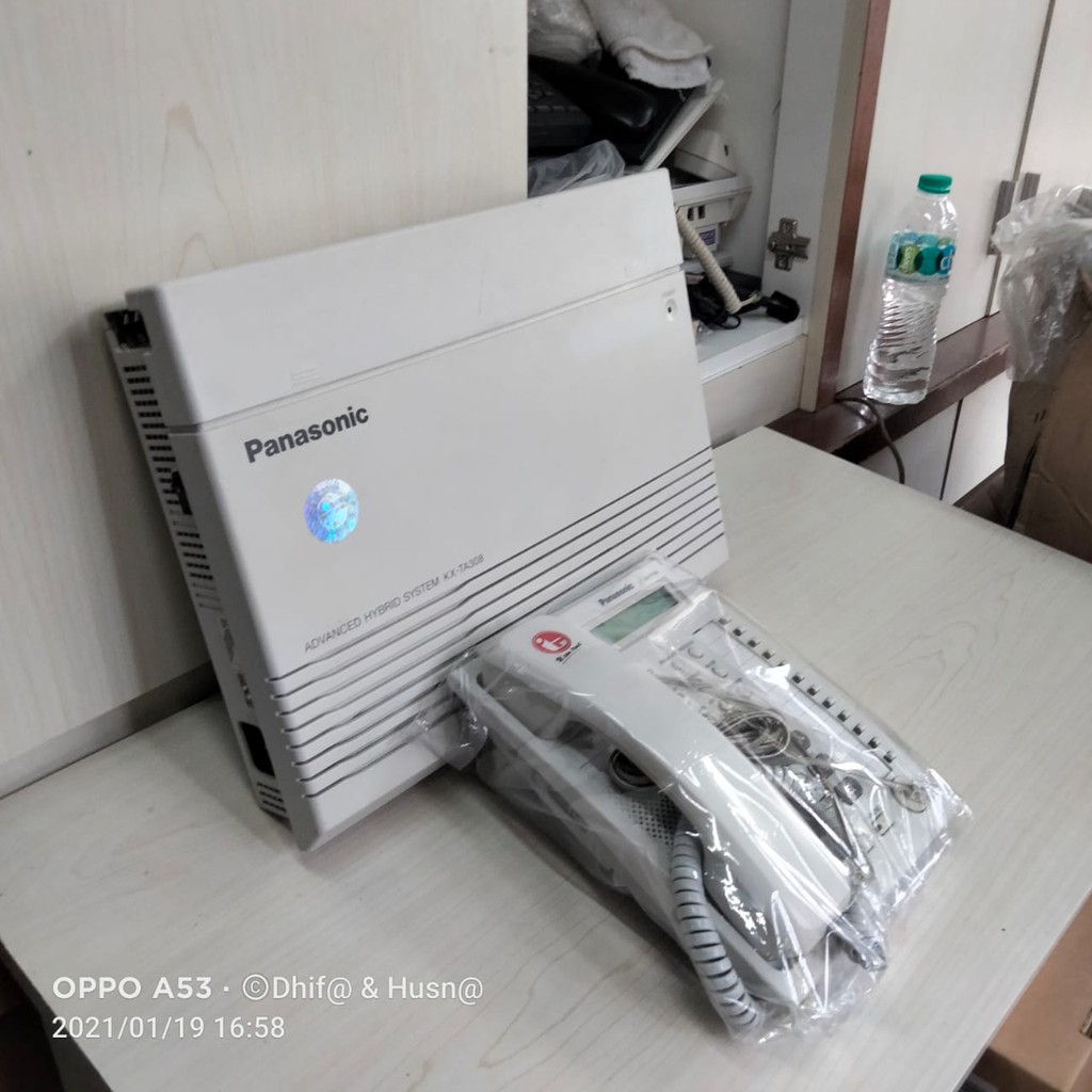 Jual Pabx Panasonic Kx Ta Kap Line Extension Telepon Kx T Second Shopee Indonesia