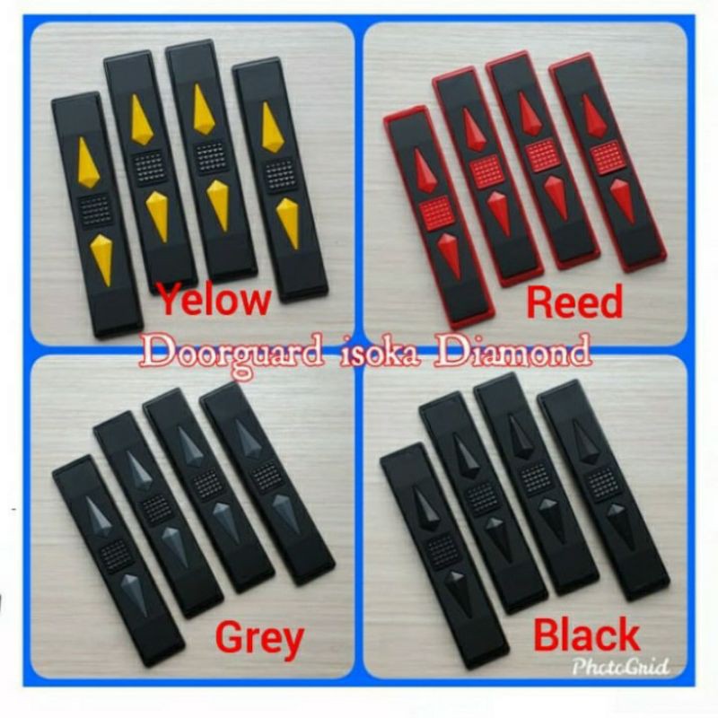 Jual Door Guard Karet Pelindung Pintu Mobil All New ERTIGA Model Diamon