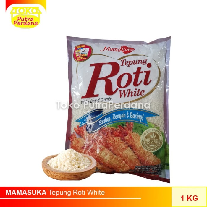 Jual Promo [cod] Tepung Roti Panir Brad Crumb Putih Mamasuka 1kg