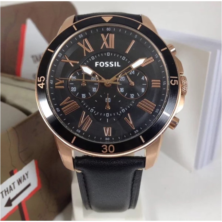 Jual JAM TANGAN PRIA FS 5237 PROMO POSSIL STRAP KULIT ORIGINAL | Shopee ...