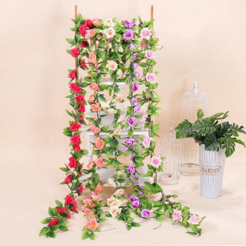 Jual Bunga rambat/bunga hias/bunga plastik/daun rambat/hiasan rumah ...