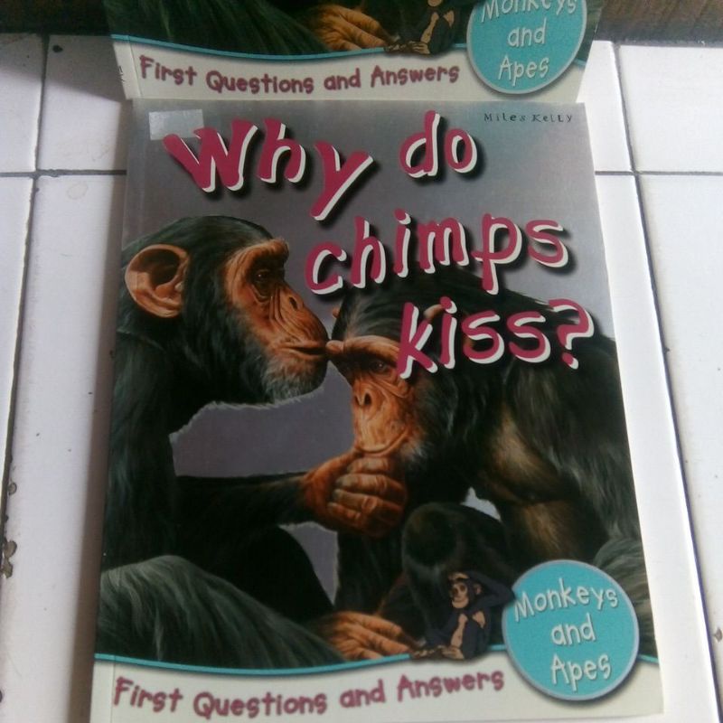 Jual WHY DO CHIMPS KISS? MONKEY AND APES | Shopee Indonesia