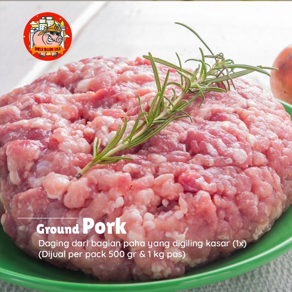 Jual DAGING BABI BALI GILING GROUND PORK ENAK EMPUK MUDAH DIMASAK FRESH