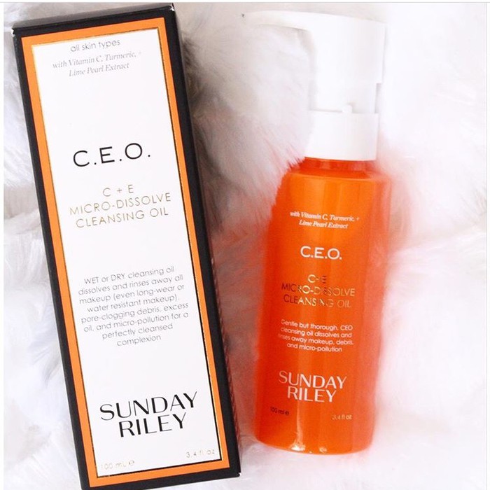 Jual SUNDAY RILEY C.E.O. C+E Micro-Dissolve Cleansing Oil 100ML ...