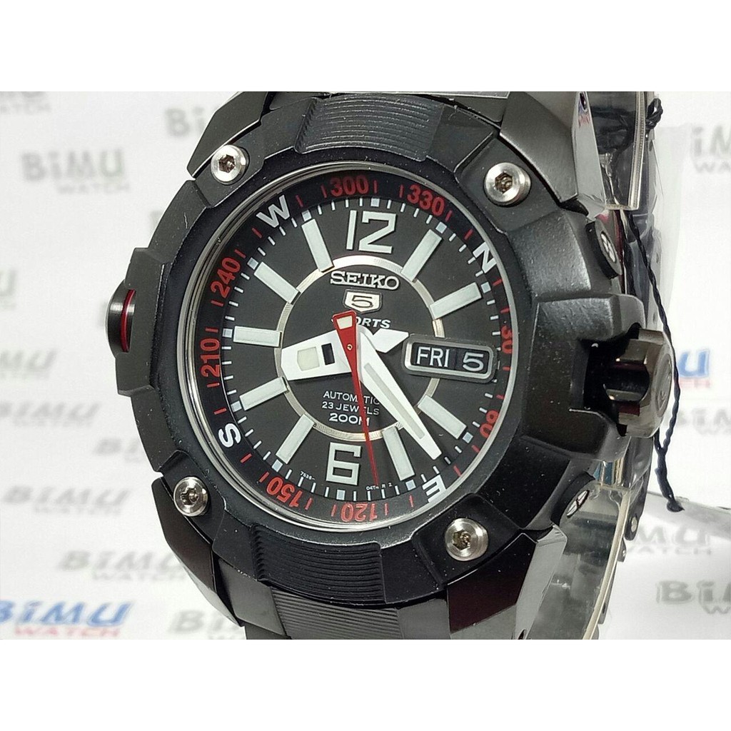 Jual Seiko 5 Sports SKZ267K1 Rotating Compass Black Jam Tangan Pria SKZ267 Shopee Indonesia