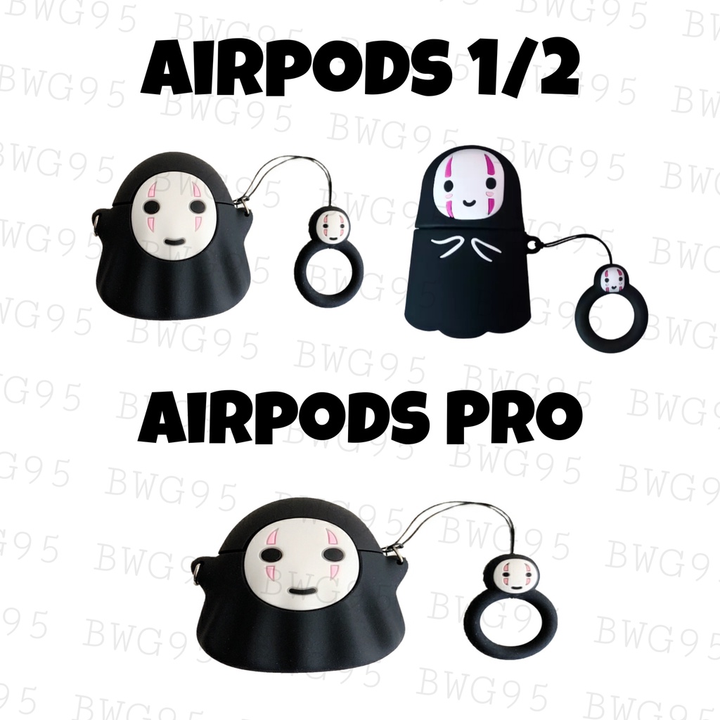 Jual Airpods Case Kaonashi No Face Spirited Away / Airpods Pro Case ...