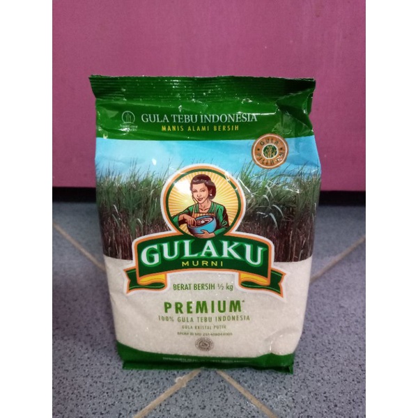 Jual Gulaku Gula Kristal Putih Premium Hijau 500 Gr 1 2 Kg Shopee