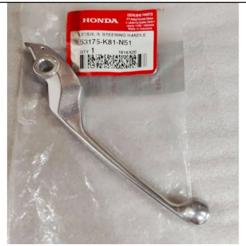 Jual Lever R Steering Handle Tuas Rem Kanan Beat Esp K Deluxe K A Led Chrome Ori Ahm