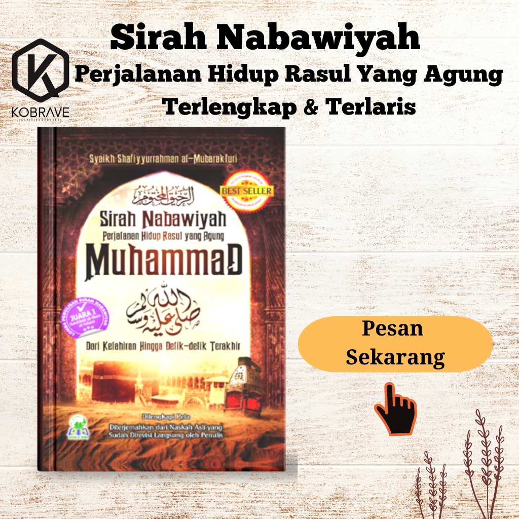 Jual Buku Sirah Nabawiyah Perjalanan Kisah Nabi Muhammad Lengkap Karya ...