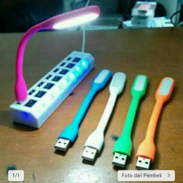Jual LAMPU LED USB BAHAN LENTUR SEHINGGA MEMUDAHKAN UNTUK MEMBELOKAN