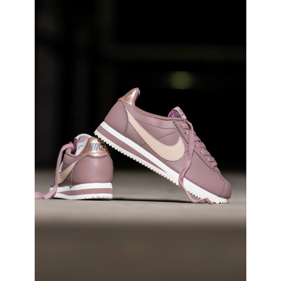smokey mauve nike cortez