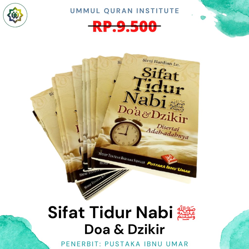 Jual Buku Saku Sifat Tidur Nabi Disertai Doa Dzikir Dan Adab Shopee Indonesia