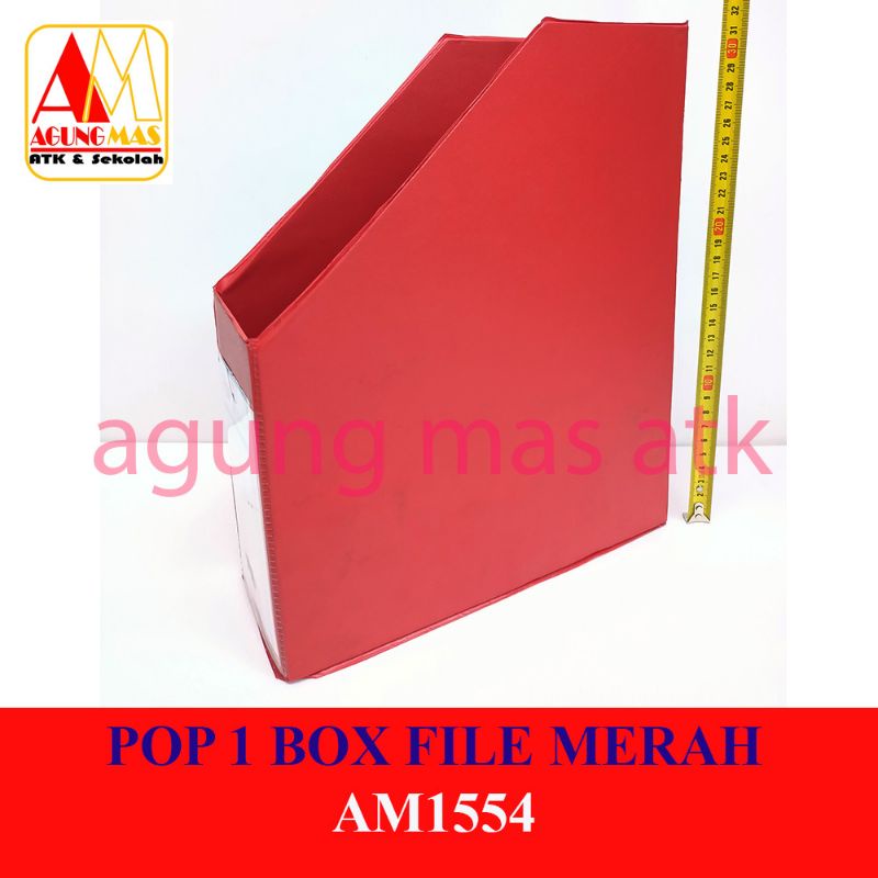 Jual POP 1 BOX FILE MERAH | Shopee Indonesia