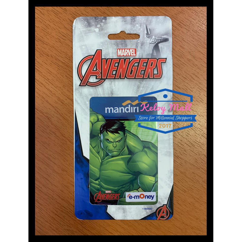 Jual Kartu Emoney AVENGERS INFINITY WAR ASLI Mandiri Etoll e-money ...