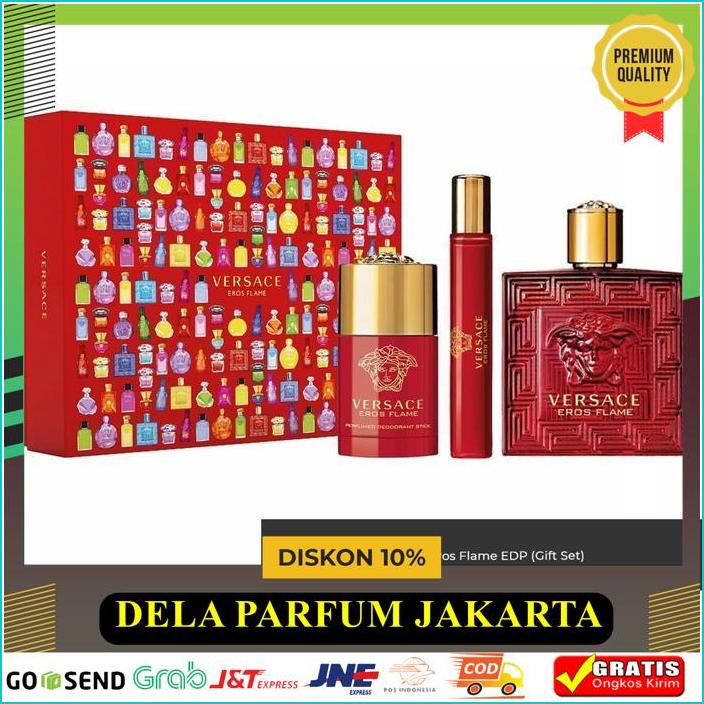 Jual VERSACE EROS FLAME EDP - PARFUM ORIGINAL GIFT SET KUALITAS IMPORT ...