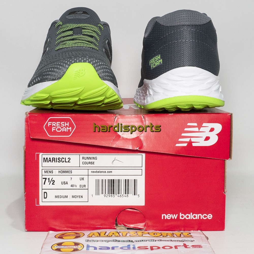 Sepatu Running Pria New Balance Fresh Foam Arishi MARISCL2 Grey ORIGINAL