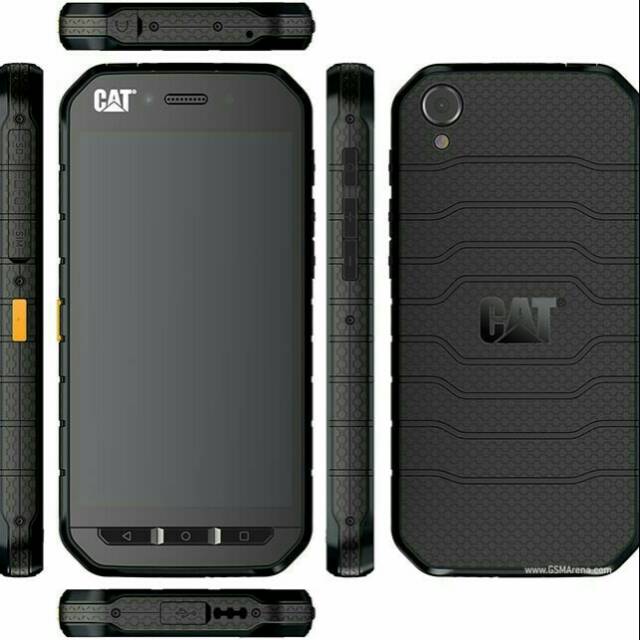 TienJueShi Marrone Premium Retro Stand Portafoglio Telefono Caso per Caterpillar Cat S52 5.65 inch in Pelle Case Copertina Custodia Protettiva Cover
