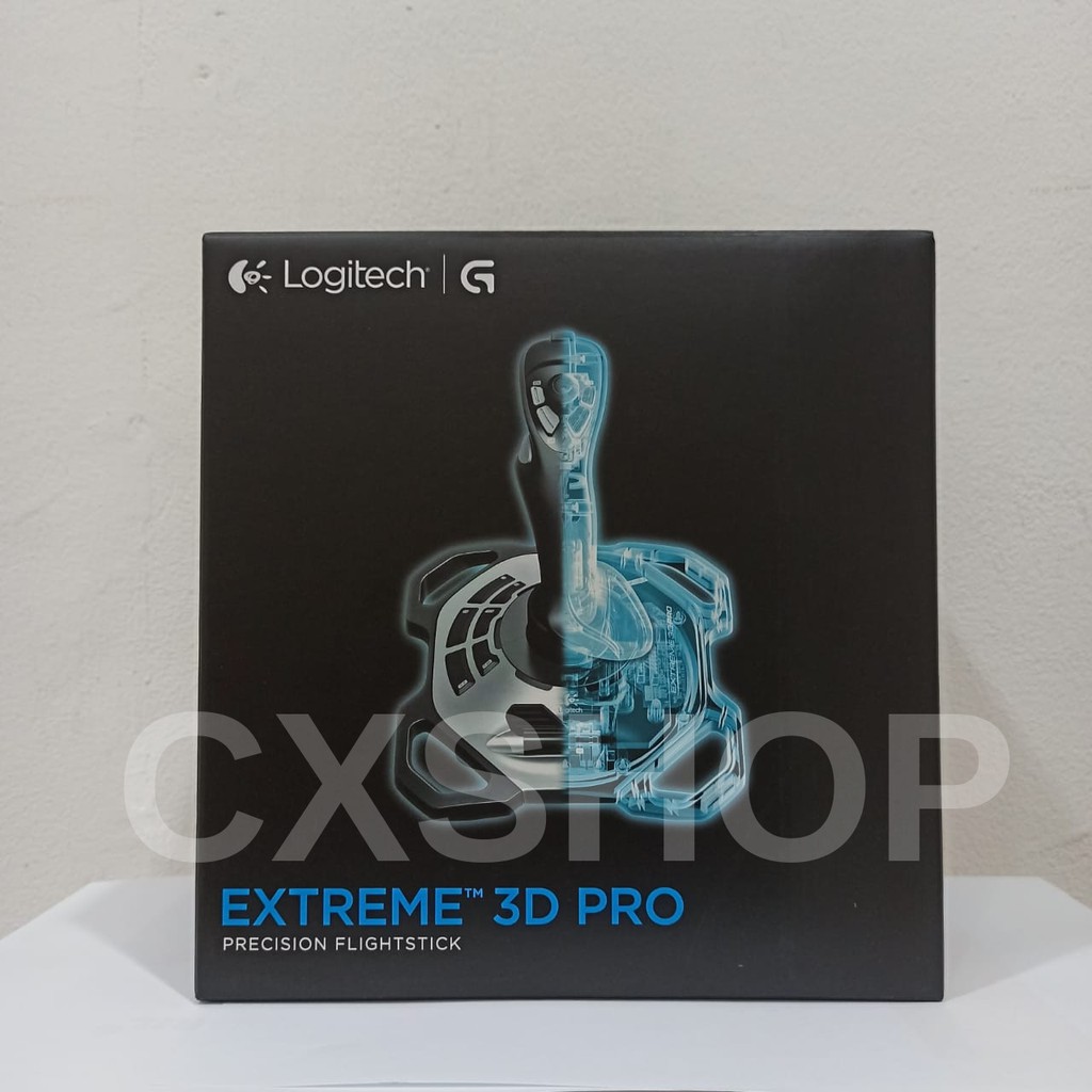 Jual Logitech Extreme 3D Pro Joystick Flight Simulator untuk PC ...