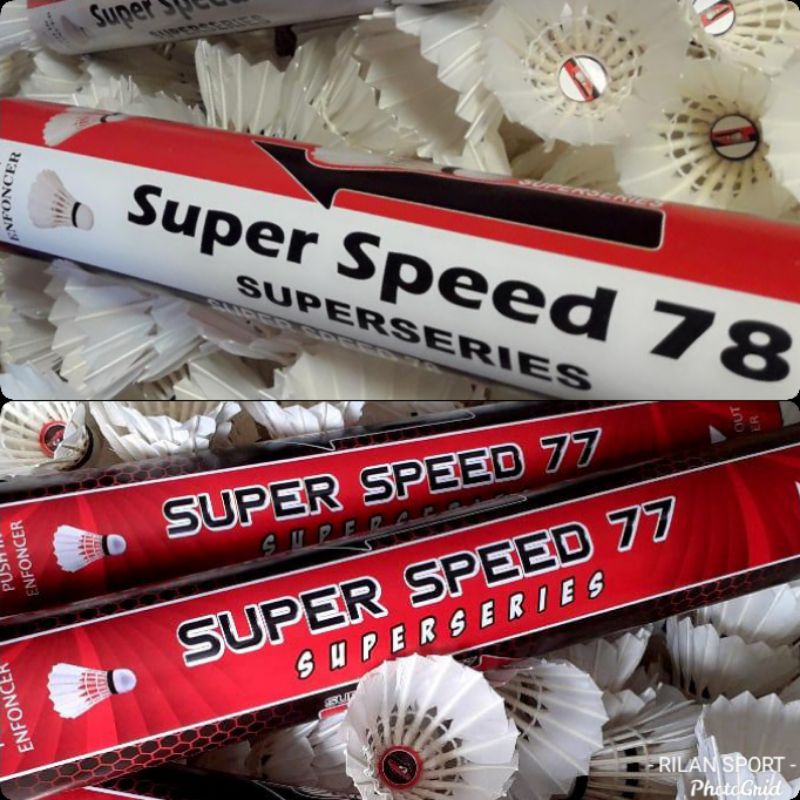 Jual ⭐⭐⭐⭐⭐ badminton shuttle cock speed 78 kok bulutangkis super speed ...