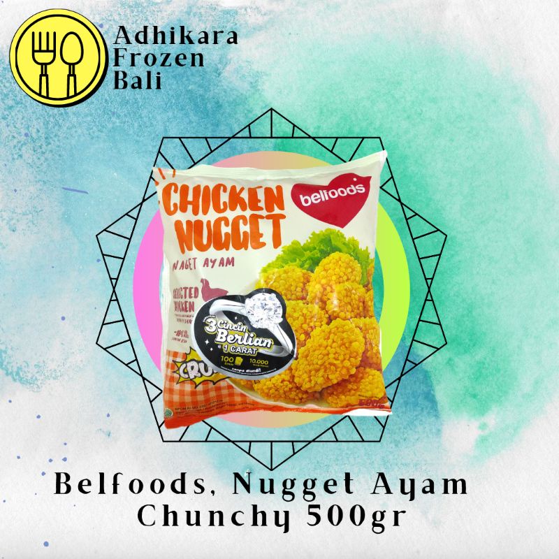 Jual Belfoods, Nugget Ayam Crunchy 500gr | Shopee Indonesia