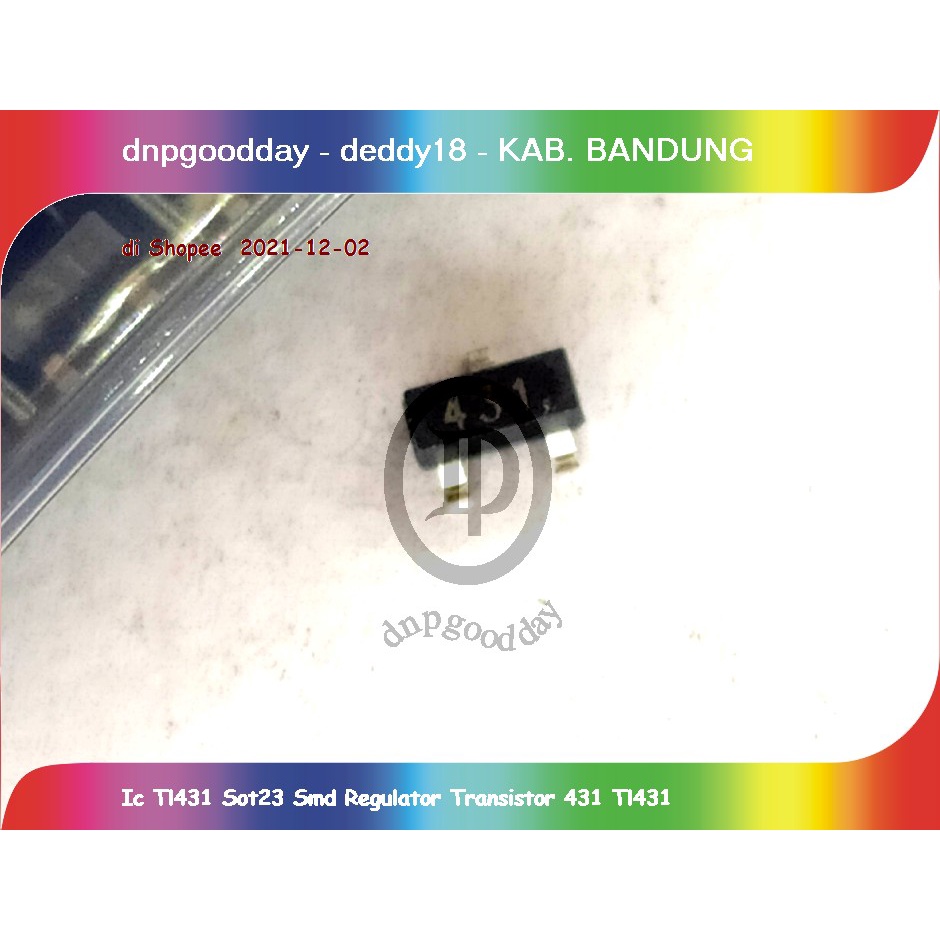 Jual Ic Tl431 Sot23 Smd Regulator Transistor 431 Tl431 | Shopee Indonesia