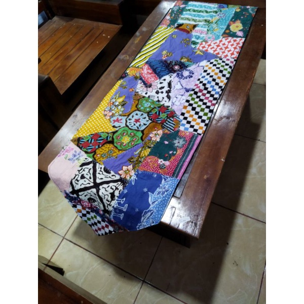 Jual taplak meja perca batik ukuran 40×150 | Shopee Indonesia