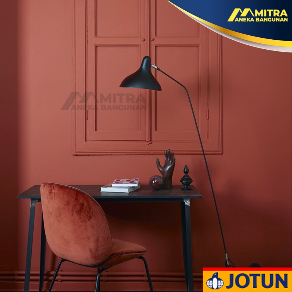 Jual Cat Tembok Interior Eksterior Jotun Heat 2994 Coklat Merah Bata Terakota Shopee Indonesia 2950