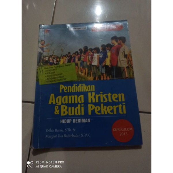 Jual Pendidikan Agama Kristen Dan Budi Pekerti Shopee Indonesia