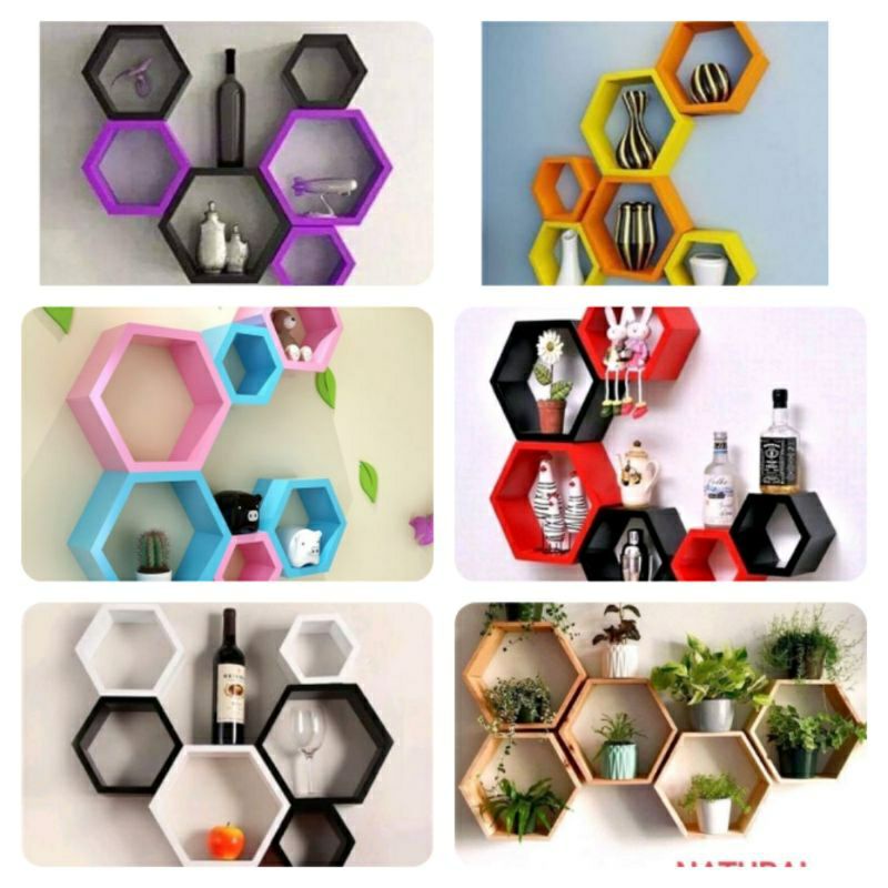 Jual rak hexagonal/rak hexagonal murah/rak hexagonal warna/rak ...