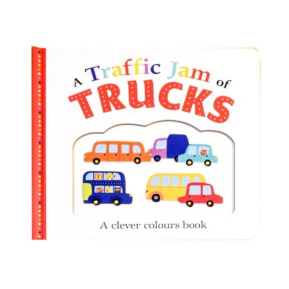 Jual Buku Anak Import / A Traffic Jam of Trucks a Clever Colours