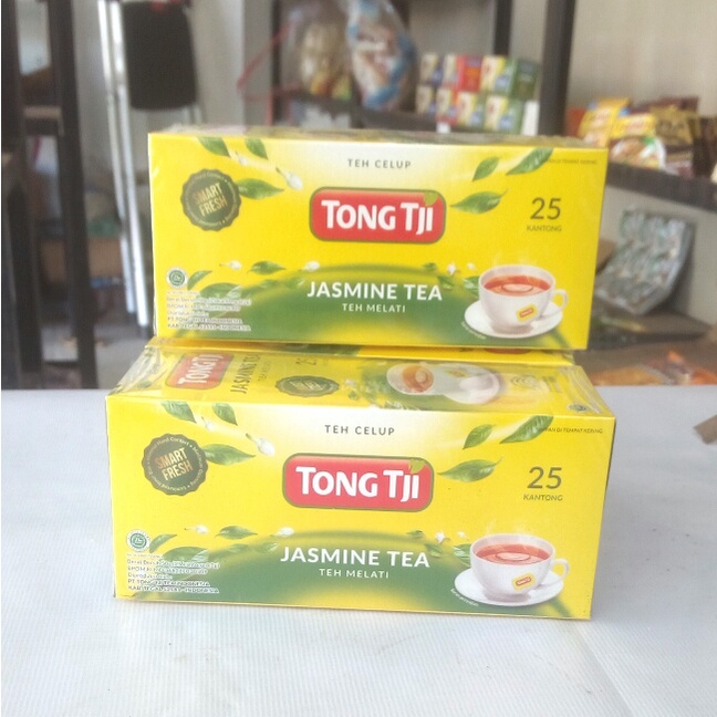 Jual Tong Tji Teh Celup Melati Jasmine Tea Box isi 25 Kantong | Shopee ...