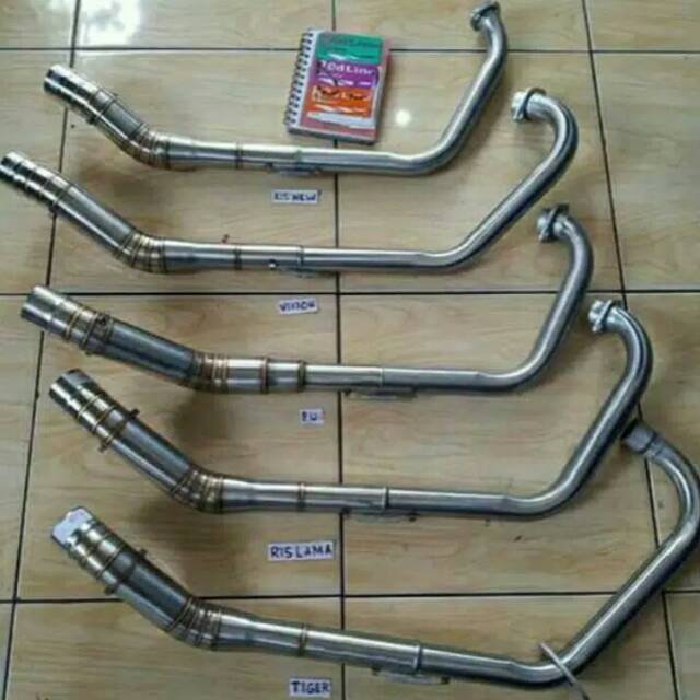 Jual Leheran Header Pipa Knalpot R15 Vixion New Old Satria 150f Fu Fi ...