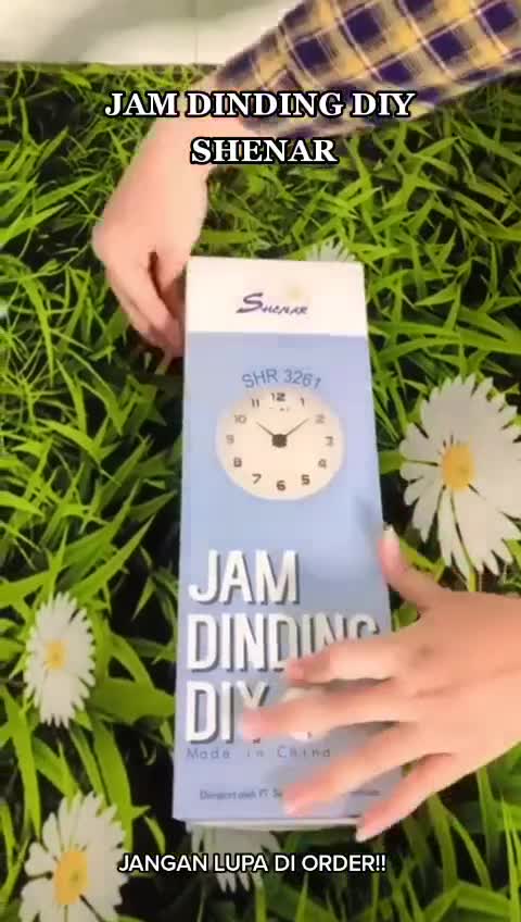 Jam Dinding DIY 3D Besar Raksasa Angka Hiasan / Jam Dinding Raksasa / Jam Dinding Besar, SHENAR Silent, Tahan Air, Desain Customizable