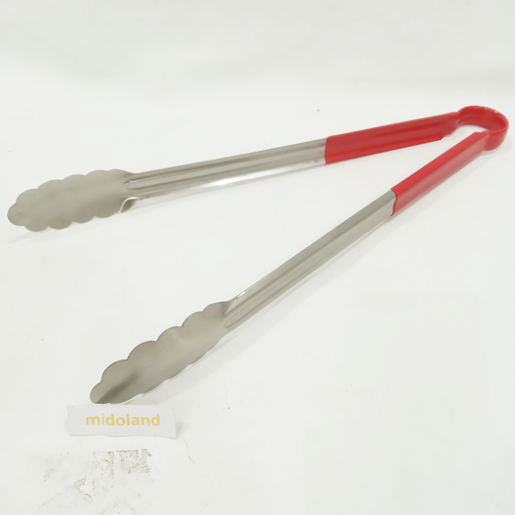 Jual Food Tong Tongs Jepit Capit Capitan Gorengan Kue Tebal Panjang Cm Midoland Shopee Indonesia