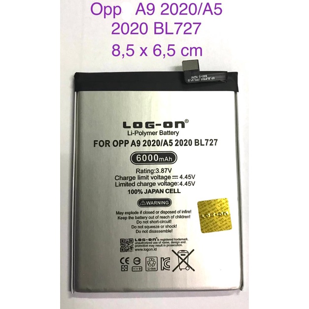 Jual Log On Baterai Opp A A Blp Log On Batre Double Power Double Ic Battery